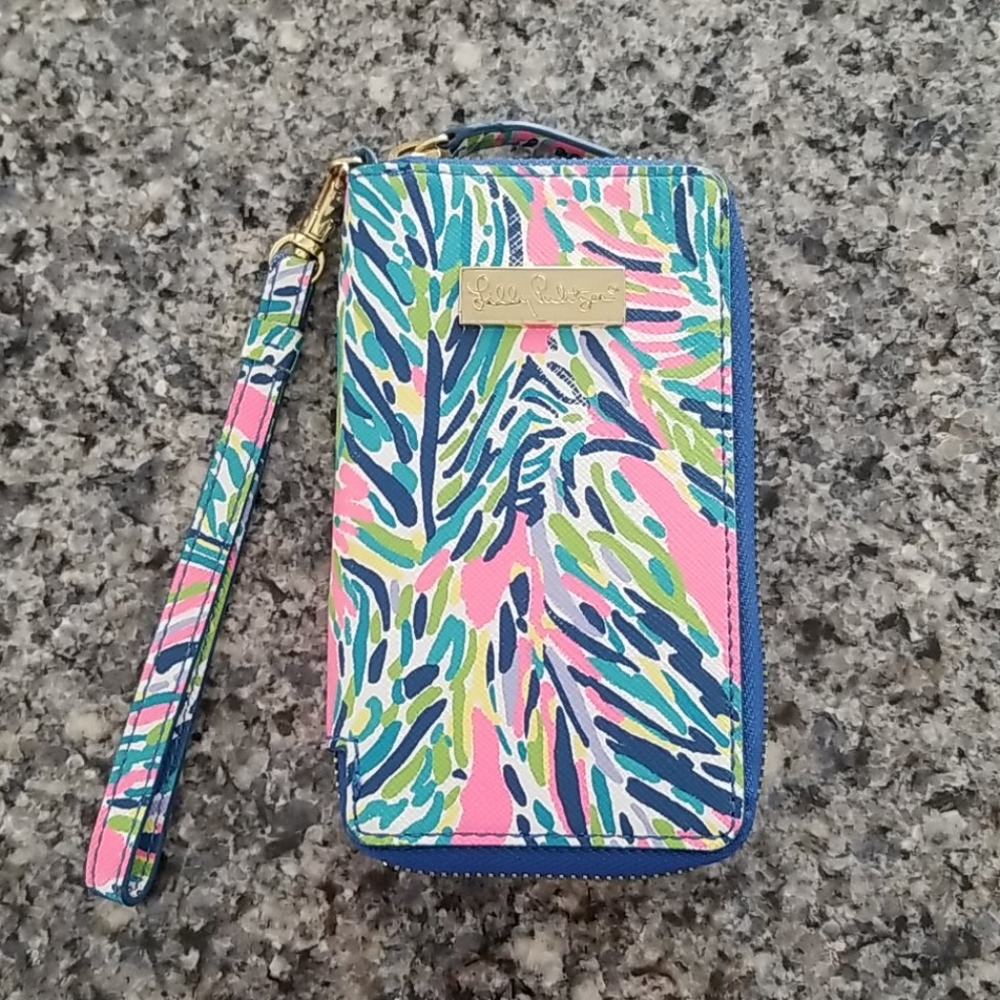 Lily Pulitzer zipper wallet